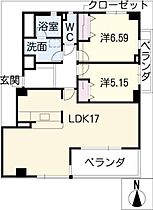 Ｒｅｎｏｖａｔｉｏ　Ｎｏｒｔｈ  ｜ 愛知県名古屋市瑞穂区彌富ケ丘町3丁目（賃貸マンション2LDK・1階・68.59㎡） その2