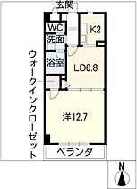 アドミール桜山  ｜ 愛知県名古屋市瑞穂区洲雲町4丁目（賃貸マンション1LDK・5階・49.52㎡） その2