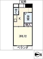 ＨＩＬＬ’Ｓ　I  ｜ 愛知県名古屋市瑞穂区田辺通1丁目（賃貸マンション1K・4階・24.37㎡） その2