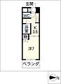 美谷ハイツ柵下3階4.4万円