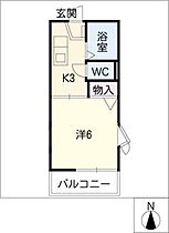 サニーヒル鶴里  ｜ 愛知県名古屋市南区桜台2丁目（賃貸アパート1K・1階・21.18㎡） その2