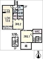 蔵I  ｜ 愛知県名古屋市南区岩戸町（賃貸アパート2LDK・2階・69.67㎡） その2