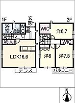 初日町戸建て　Ａ棟  ｜ 愛知県名古屋市瑞穂区初日町2丁目（賃貸一戸建3LDK・2階・90.39㎡） その2