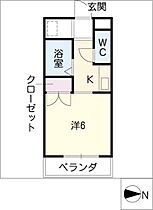 グレース平針  ｜ 愛知県名古屋市天白区平針2丁目（賃貸マンション1K・2階・21.86㎡） その2