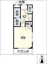 ホワイトハイツ赤池  ｜ 愛知県日進市赤池5丁目（賃貸マンション1K・2階・25.79㎡） その2