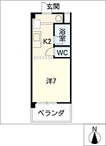 コスモス御前場  ｜ 愛知県名古屋市天白区御前場町（賃貸マンション1K・1階・21.85㎡） その2