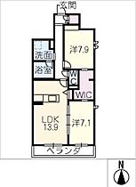 ＦｉｒｓｔＳｔ  ｜ 愛知県日進市赤池1丁目（賃貸マンション2LDK・2階・71.70㎡） その2