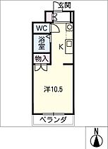 天白ハウス  ｜ 愛知県名古屋市天白区平針2丁目（賃貸マンション1R・5階・22.80㎡） その2