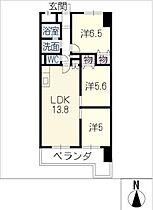 レガリス37  ｜ 愛知県名古屋市天白区植田本町3丁目（賃貸マンション3LDK・3階・73.71㎡） その2