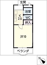 シャトール菅田  ｜ 愛知県名古屋市天白区菅田1丁目（賃貸マンション1K・3階・30.29㎡） その2