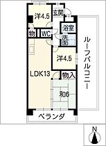 ハイライズナリタ  ｜ 愛知県名古屋市天白区植田山5丁目（賃貸マンション3LDK・5階・65.28㎡） その2