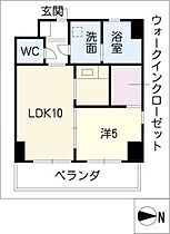 Ｔ＆Ｔ　ＵＥＤＡ　ＨＩＬＬＳ  ｜ 愛知県名古屋市天白区植田南2丁目（賃貸マンション1LDK・4階・38.02㎡） その2