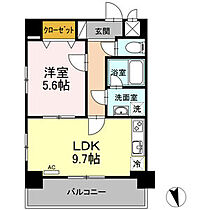 メゾンdeウノ 601 ｜ 岐阜県岐阜市加納栄町通4丁目10番地（賃貸マンション1LDK・6階・40.70㎡） その2