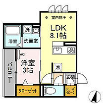 Felice加納 203 ｜ 岐阜県岐阜市加納東広江町32（賃貸アパート1LDK・2階・29.53㎡） その2