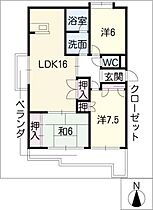 カーサ纐纈  ｜ 岐阜県岐阜市清本町5丁目（賃貸マンション3LDK・5階・79.49㎡） その2