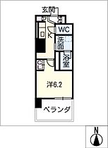 ジョイフル岐阜駅　カーサ・イースト  ｜ 岐阜県岐阜市高砂町1丁目（賃貸マンション1K・18階・25.44㎡） その2