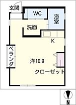 ユーハウス加納南陽町  ｜ 岐阜県岐阜市加納南陽町2丁目（賃貸マンション1R・2階・29.20㎡） その2