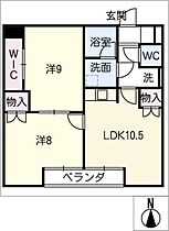 プレアビル岐南  ｜ 岐阜県羽島郡岐南町徳田3丁目（賃貸マンション2LDK・3階・63.24㎡） その2