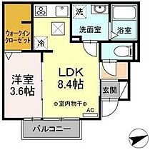 セレーノ 103 ｜ 岐阜県岐阜市柳津町蓮池5丁目17番（賃貸アパート1LDK・1階・32.85㎡） その2