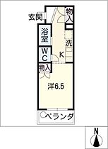 ベレッツァ岐阜  ｜ 岐阜県岐阜市柳津町高桑5丁目（賃貸マンション1R・1階・21.17㎡） その2