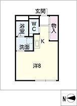 ＥＣＯ　ＣＯＵＲＴ　2  ｜ 岐阜県岐阜市東鶉1丁目（賃貸マンション1R・1階・29.04㎡） その2