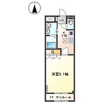 セ・ジニアル  ｜ 岐阜県本巣市下真桑（賃貸アパート1K・1階・29.75㎡） その2