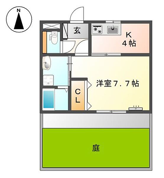 ハイム ユング ｜岐阜県関市寿町2丁目(賃貸アパート1K・1階・30.89㎡)の写真 その19