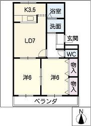 クレストール山王_間取り_0