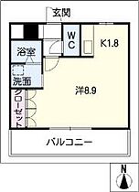 カンタービレＨＲＴ  ｜ 岐阜県関市下有知（賃貸アパート1K・2階・27.40㎡） その2