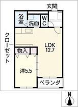 HEARTFUL MANSION Ｃｏｐａｉｎ  ｜ 岐阜県美濃市松森（賃貸マンション1LDK・1階・40.89㎡） その2