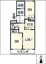 グレイスヴィラ  ｜ 岐阜県美濃加茂市西町6丁目（賃貸マンション2LDK・3階・49.58㎡） その2