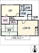 ライズワールド  ｜ 岐阜県羽島郡岐南町三宅5丁目（賃貸アパート2LDK・2階・55.00㎡） その2