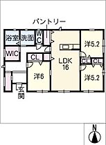 奏（かなで）Ａ棟  ｜ 岐阜県羽島郡岐南町徳田7丁目（賃貸一戸建3LDK・1階・84.68㎡） その2