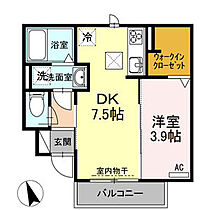 STAY GOLD 105 ｜ 岐阜県岐阜市黒野157-1（賃貸アパート1DK・1階・30.59㎡） その2