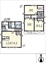 レジデンスＫ’Ｓ　東棟  ｜ 岐阜県岐阜市萱場東町9丁目（賃貸一戸建3LDK・2階・79.48㎡） その2