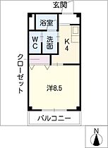 マ・メゾンＭＩＴＡ  ｜ 岐阜県岐阜市三田洞（賃貸マンション1K・1階・29.64㎡） その2