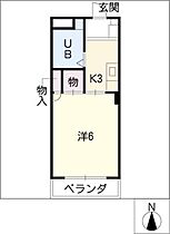 カレッジハウス大垣  ｜ 岐阜県大垣市領家町1丁目（賃貸マンション1K・1階・17.00㎡） その2