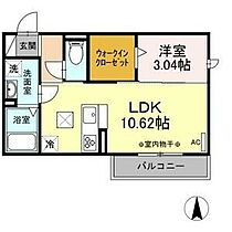 アルシオネ林町 102 ｜ 岐阜県大垣市林町1丁目1番7（賃貸アパート1LDK・1階・35.60㎡） その2