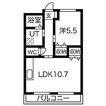 プリマヴェーラ・ワン 202 ｜ 岐阜県養老郡養老町飯田1056-1（賃貸マンション1LDK・2階・41.04㎡） その3