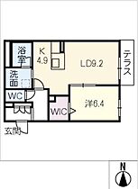 オーレリアン  ｜ 岐阜県大垣市木戸町（賃貸マンション1LDK・1階・51.87㎡） その2