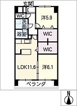 けやきヒルズ  ｜ 岐阜県大垣市神田町1丁目（賃貸マンション2LDK・10階・60.00㎡） その2