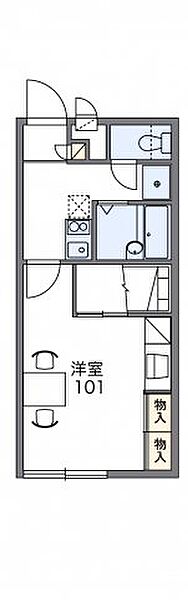 レオパレスＭＩＡ 103｜岐阜県可児市東帷子(賃貸アパート1K・1階・23.18㎡)の写真 その2