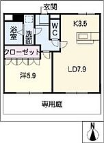 ドマーニ・Ｋ  ｜ 岐阜県可児市川合（賃貸アパート1LDK・1階・39.66㎡） その2