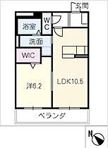 アイビス大畑  ｜ 岐阜県多治見市大畑町7丁目（賃貸マンション1LDK・3階・40.49㎡） その2