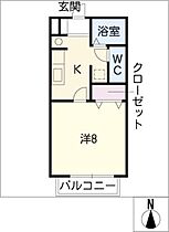 サン・フレンズ雅  ｜ 岐阜県美濃加茂市本郷町3丁目（賃貸アパート1K・1階・24.48㎡） その2