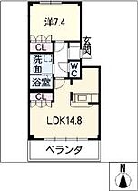 パーシモン（Ｐｅｒｓｉｍｍｏｎ）  ｜ 岐阜県美濃加茂市蜂屋町中蜂屋（賃貸マンション1LDK・3階・51.05㎡） その2