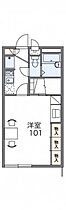 レオパレスロベリア 109 ｜ 岐阜県可児市川合2793-352（賃貸アパート1K・1階・26.49㎡） その2