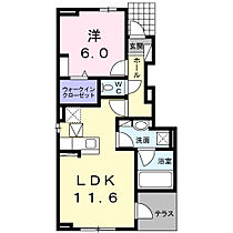 セピアコート　II 103 ｜ 岐阜県可児市下恵土707番地3（賃貸アパート1LDK・1階・44.82㎡） その2