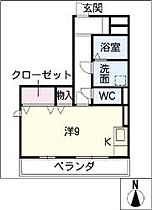 トレビナフェリーチェ 106 ｜ 岐阜県美濃加茂市古井町下古井3012-1（賃貸アパート1R・1階・30.35㎡） その2