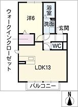 アリオン　W  ｜ 岐阜県可児市川合（賃貸アパート1LDK・1階・45.38㎡） その2